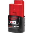 Milwaukee M12 REDLITHIUM Lithium-Ion 1.5 Ah Compact Battery Pack Image 6