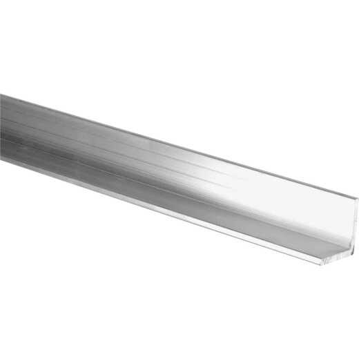 Hillman Steelworks Milled 2 In. x 4 Ft., 1/16 In. Aluminum Solid Angle
